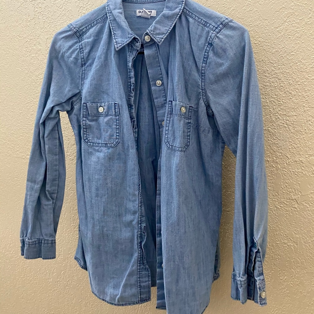 Jean cardigan